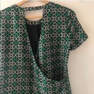 J.Crew Signature emerald dress NWOT